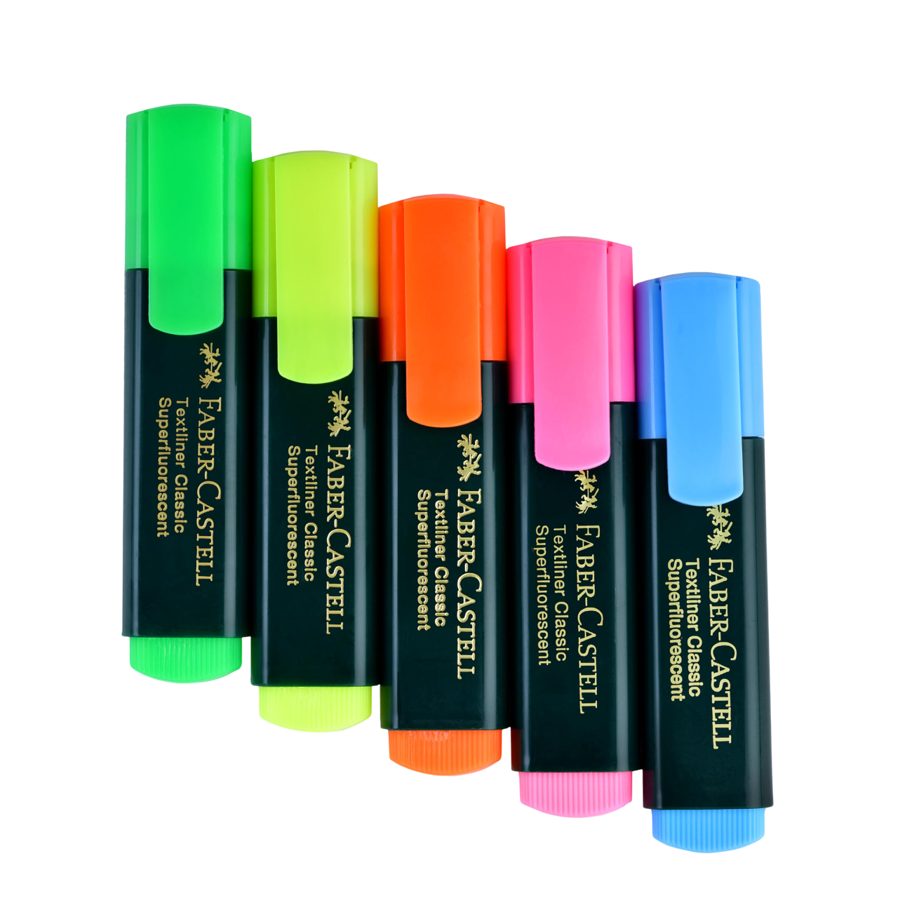 Highlighter Pen Set – 5 Neon Colors