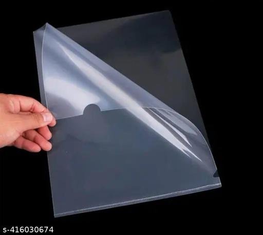L Folder – A4 Size Transparent File