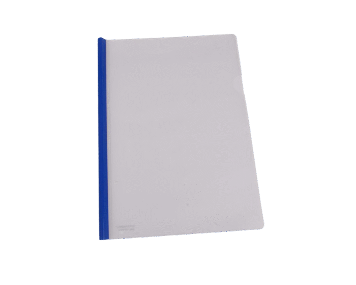 Stick File – Plastic Document File (1 Pc) Caption: Transparent Stick File by Saya – A4 Size Description: Saya brand plastic stick file for organizing papers without punching. Great for school or office reports.
