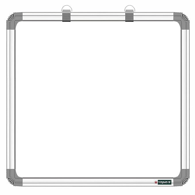 2x2 ft White Board – Square Aluminum Frame
