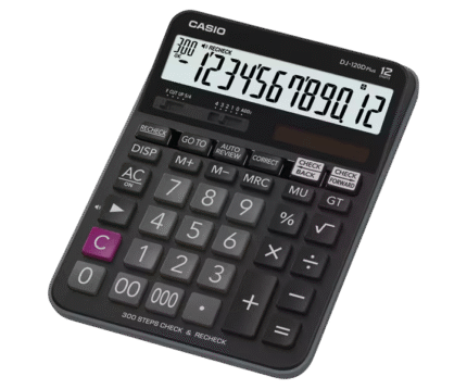 DJ-120D 12-Digit Desktop Calculator